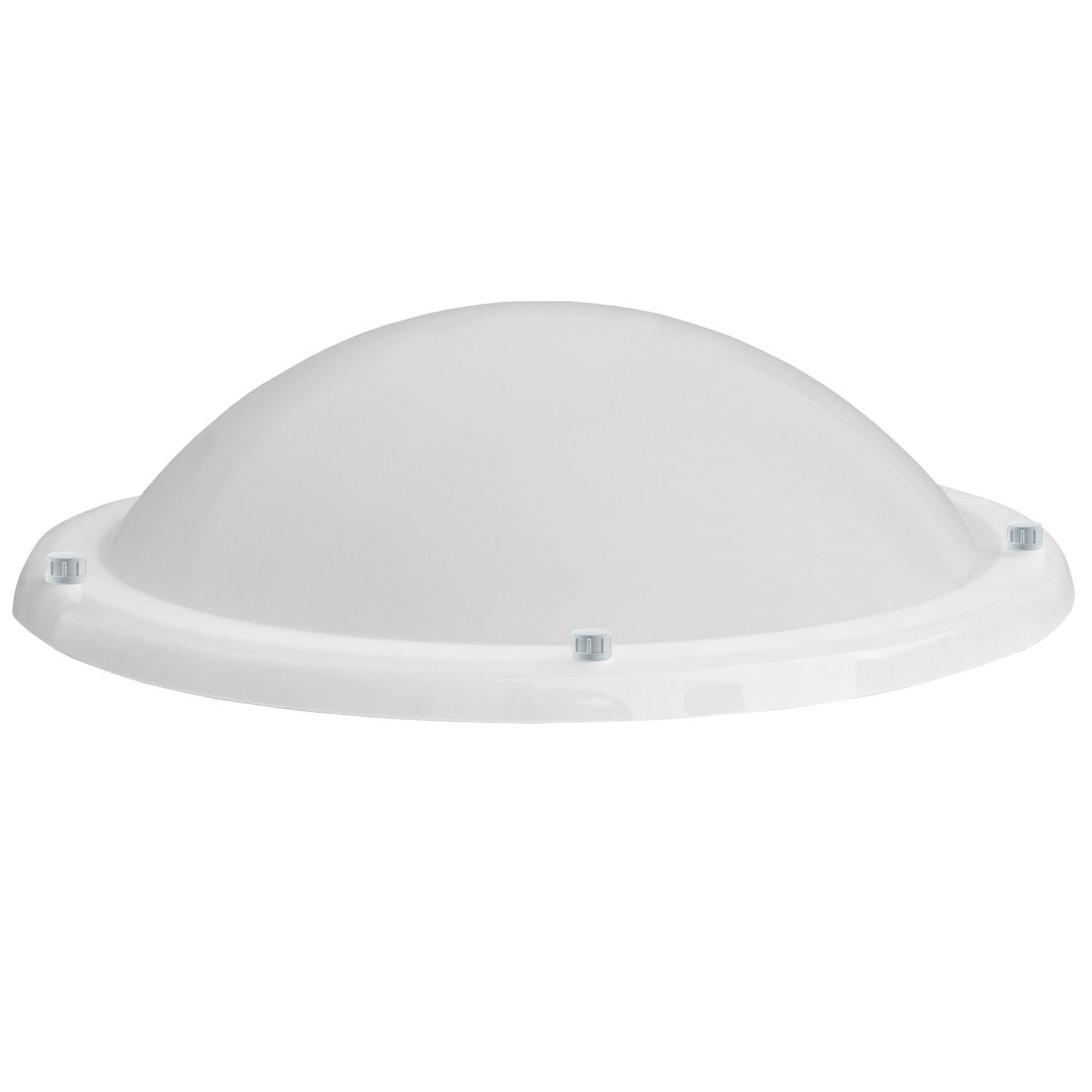 Cúpula Circular Acrílico Luz Natural Cobertura Garantia 5 Anos Protecção UV