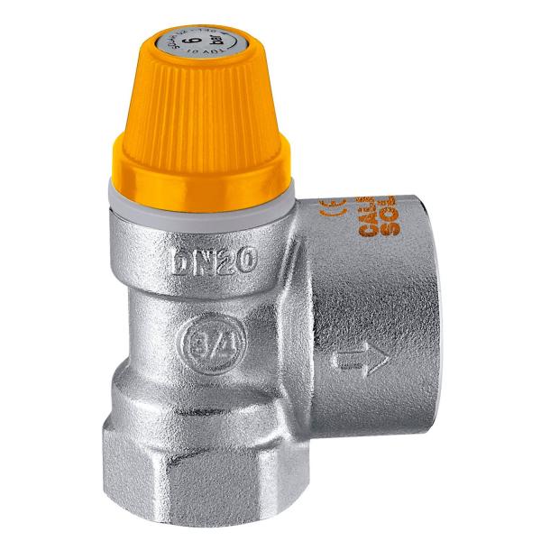 Válvula de Segurança para Instalações Solares Caleffi 253 - Caleffi - 8016615075403