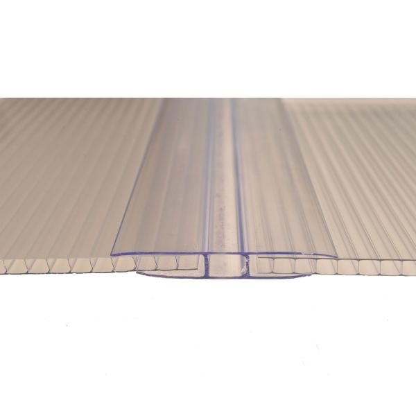 Perfil H em Policarbonato para União Placas 6m