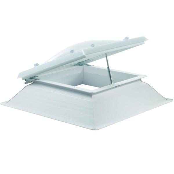 Claraboia Quadrada Abertura Parafuso Ventilação Cúpula Acrílico Cobertura Garantia 5 Anos - Maydisa - 9902000100227