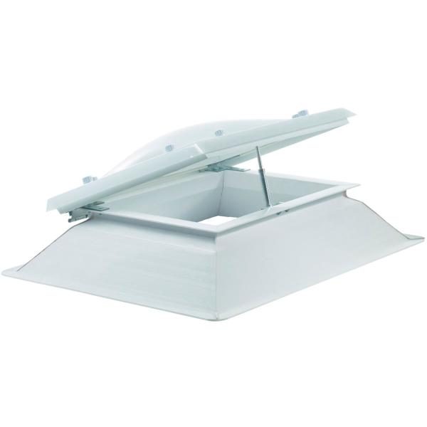 Claraboia Rectangular Abertura Parafuso Ventilação Cúpula Acrílico Cobertura Garantia 5 Anos - Maydisa - 9902000100234
