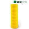 Tubo de Drenagem Corrugado Sem Geotêxtil TECpipe Construção Civil e Agrícola União Incluída - Ø 80 mm x 50 m