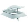 Claraboia Quadrada Abertura Elétrica Ventilação Cúpula Acrílico Cobertura Garantia 5 Anos - 80 cm x 80 cm