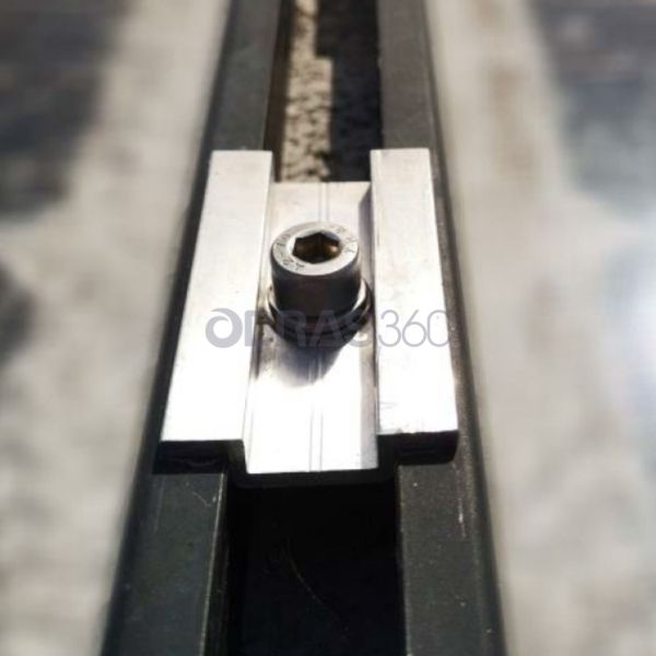 Kit Fixação Central para Módulo Fotovoltaico Espessura de 35MM a 45MM