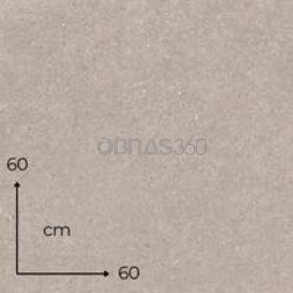 Mosaico Cerâmico Porcelânico Belgravia Pearl Mate Esmaltado 60x60cm 1ªEscolha Retificado Pavimento