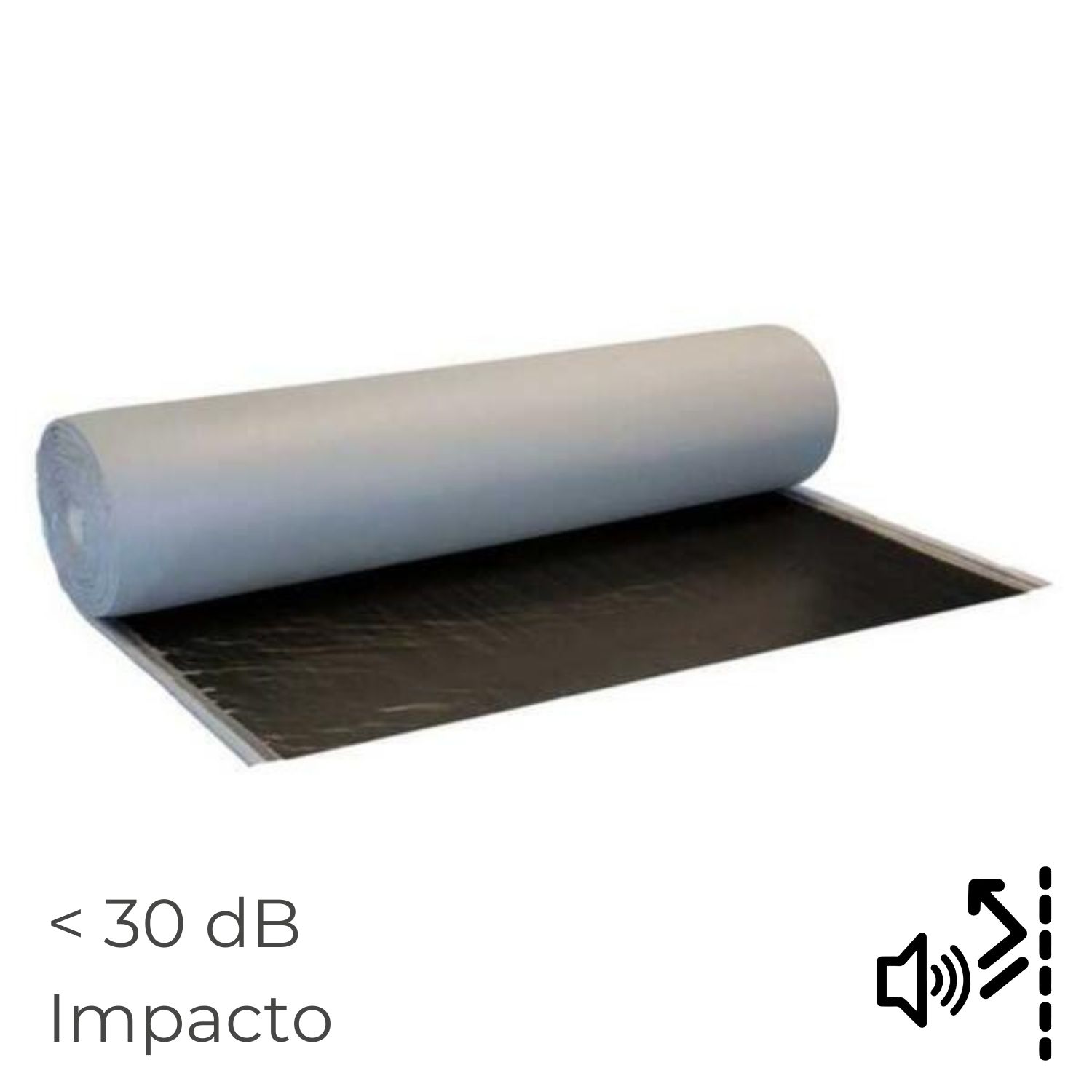 Isolamento de Ruído de Impacto de Altas Prestações Acústicas Danosa Sonodan First Layer