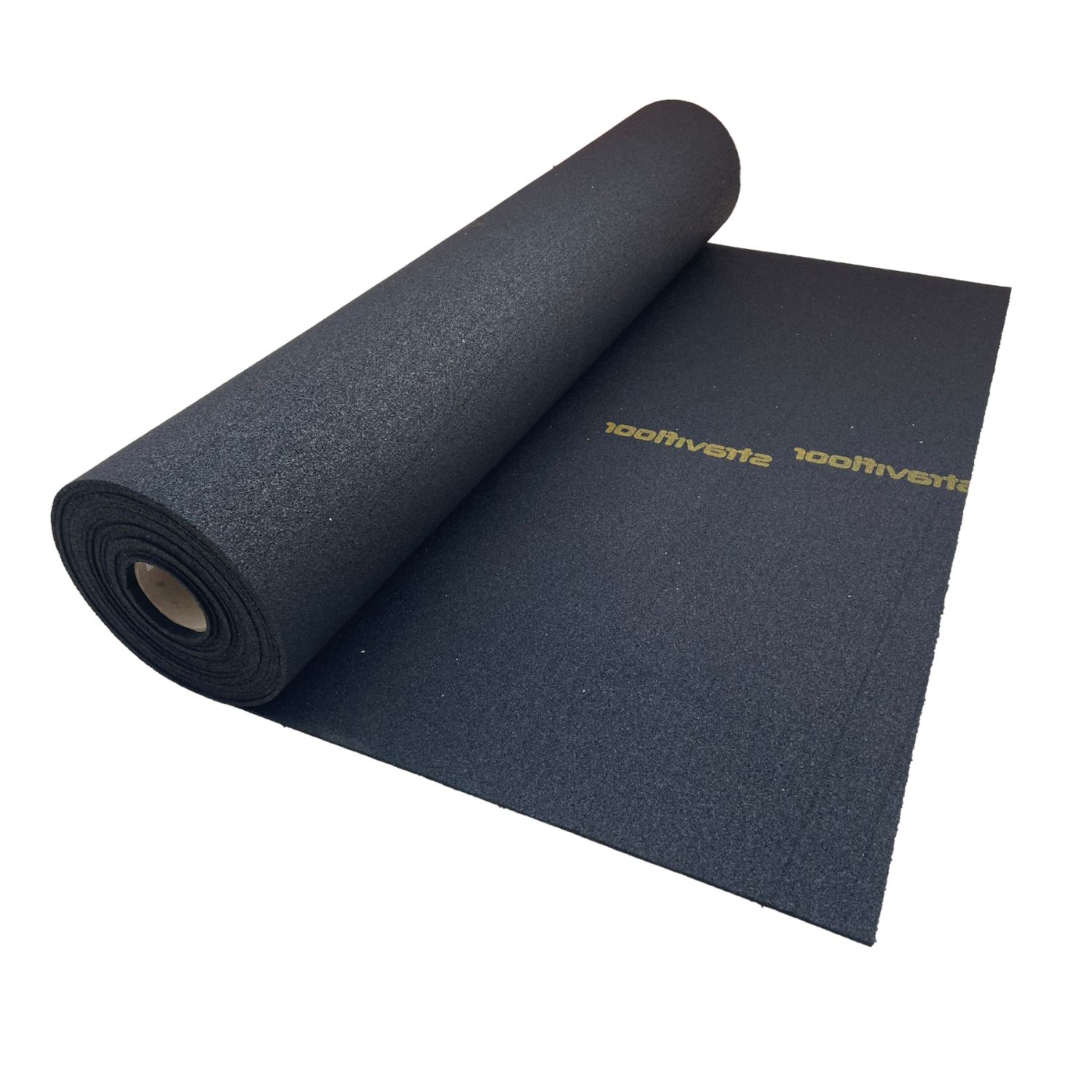 Isolamento Acústico Ruído Impacto Stravifloor Mat-F4.5c 4,5mm 10x1,25 Manta Lisa Granulado Borracha