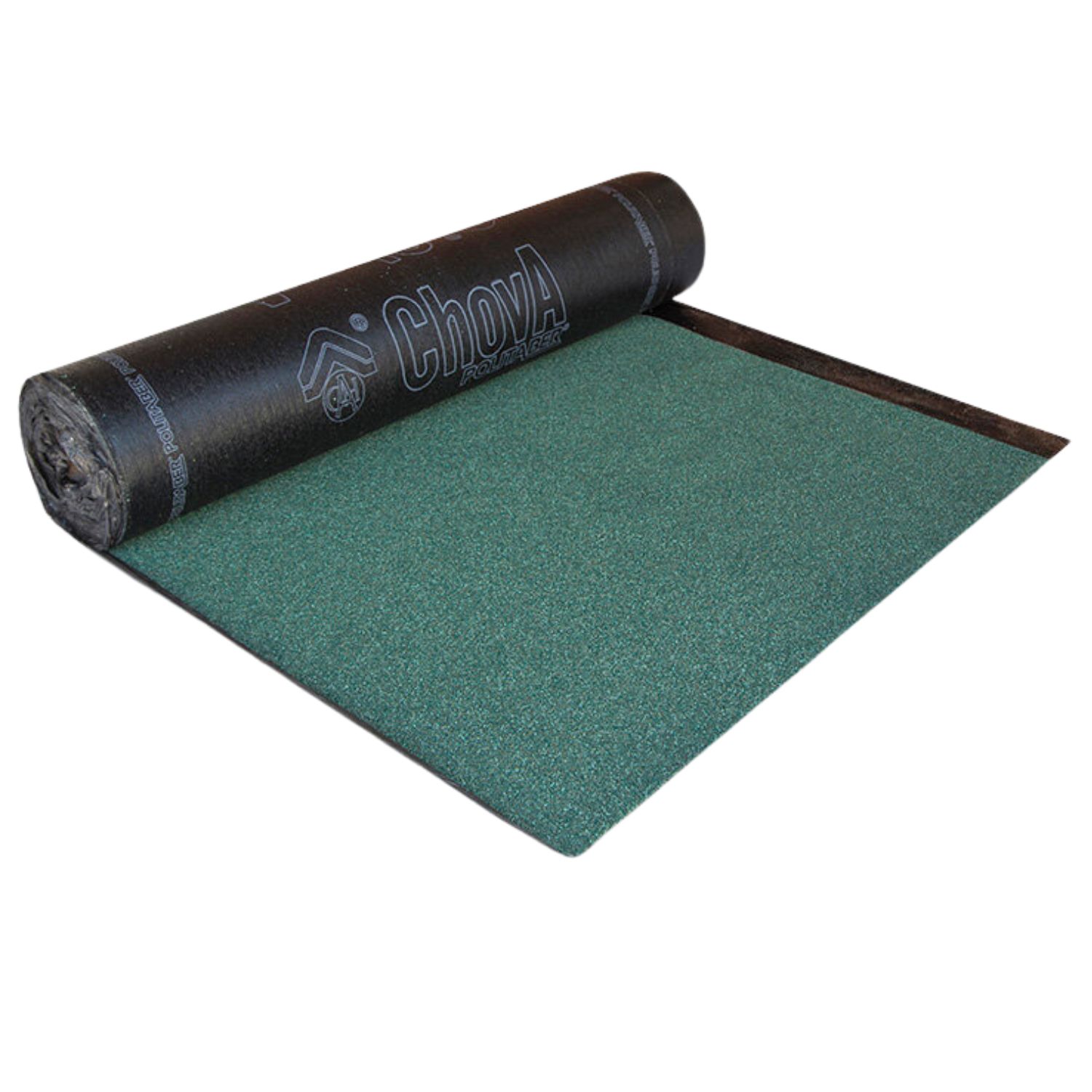 Tela Betuminosa Asfáltica SBS Impermeabilização POLITABER GARDEN COMBI 50/G Xisto Verde 5KG/M2