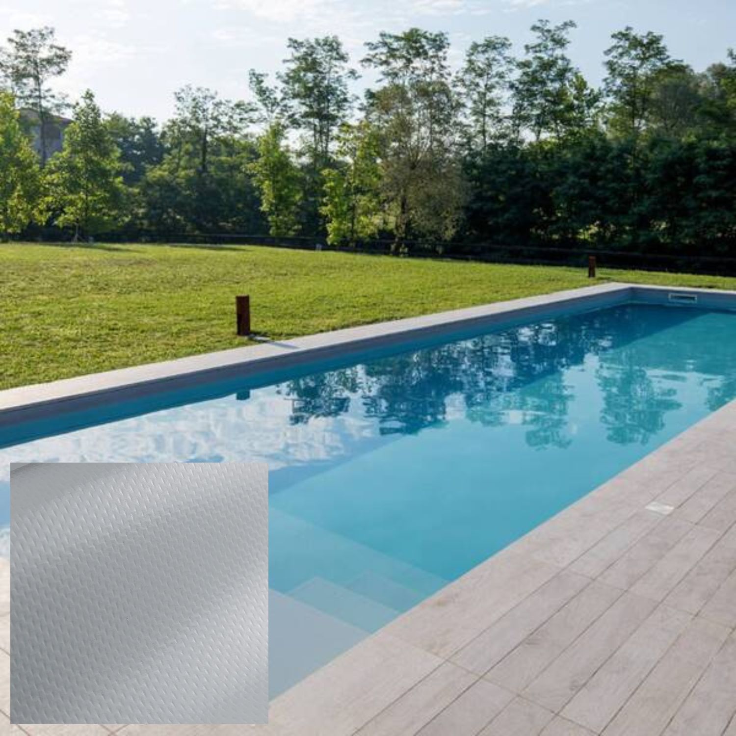 Membrana PVC Piscina Renolit Alkorplan 2000 Unicolor Lisa 1,65x25m