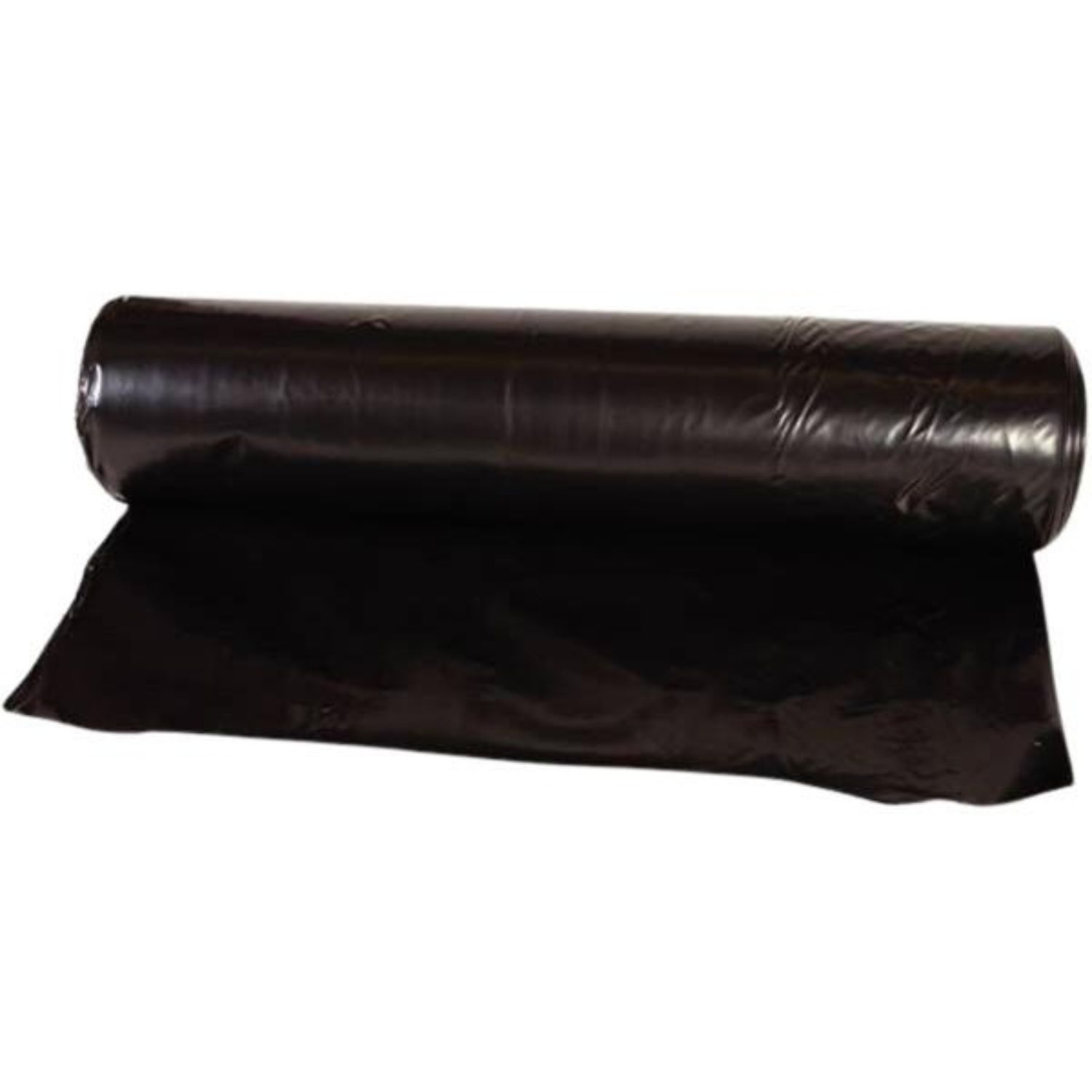 Manga Plástica 95 Myc 200M2 Preta TECplastic Proteção Pavimento Impermeabilização Barreira Vapor