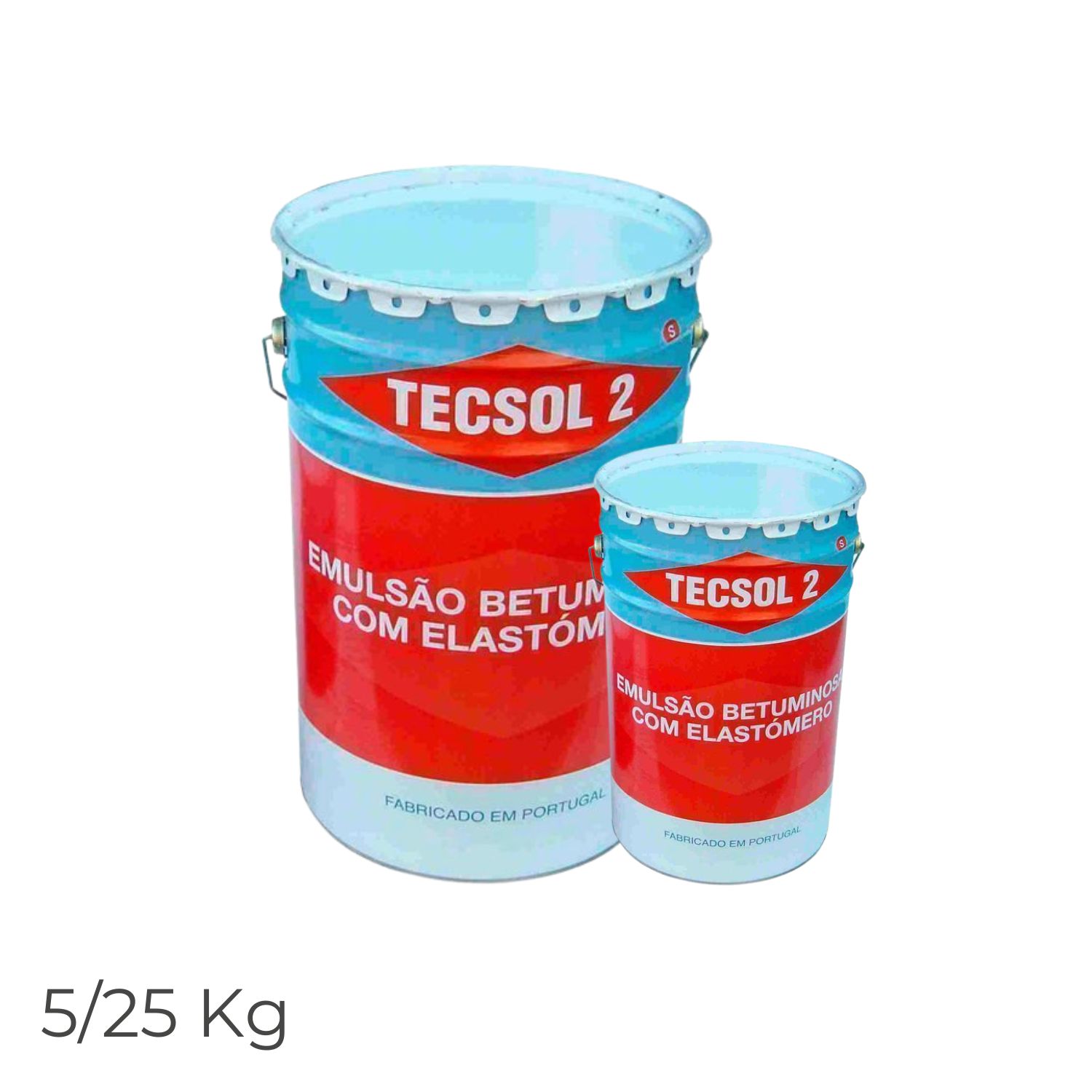 Emulsão Betuminosa com Elastómero TECsol 2 Impermeabilização Barreira Vapor Pintura Humidades