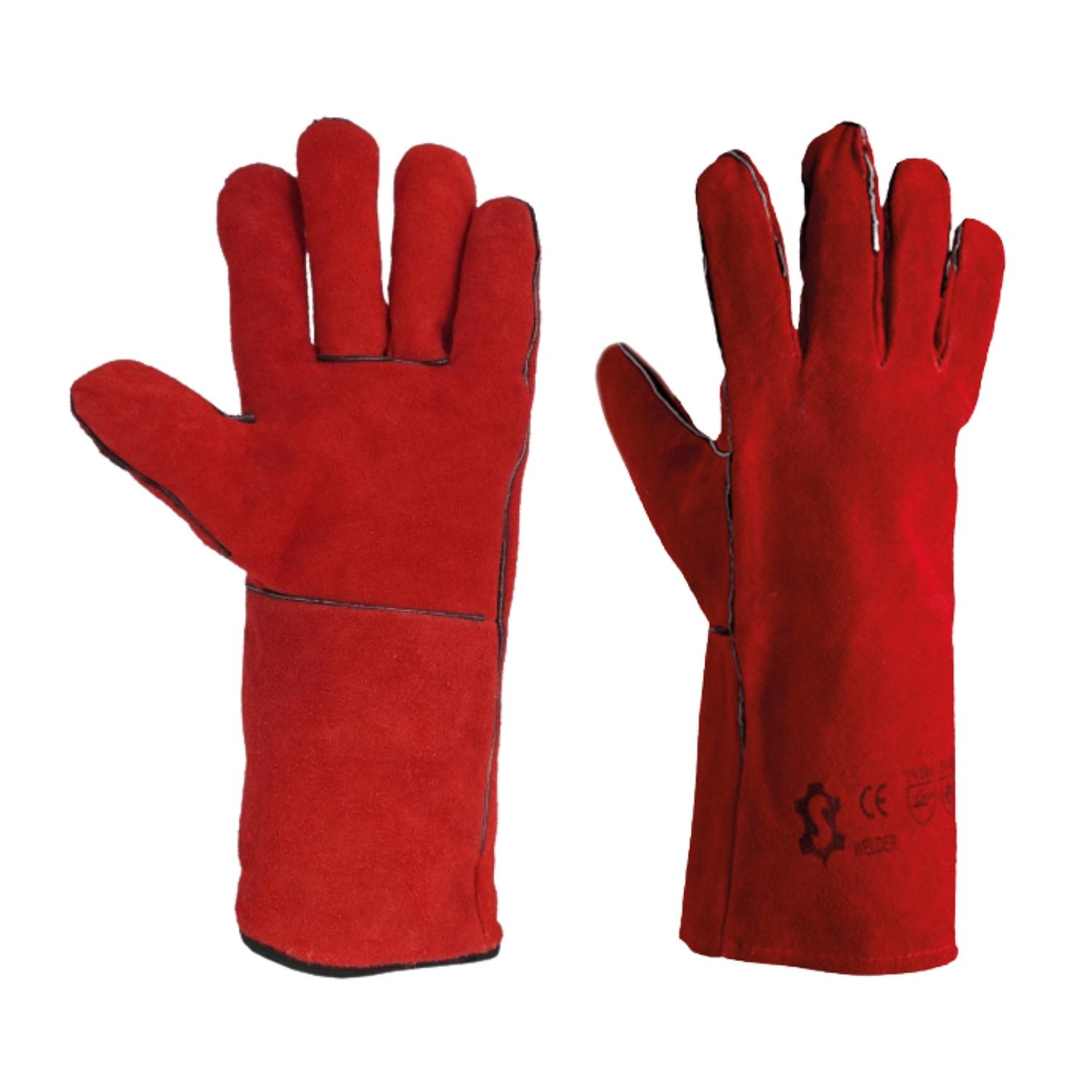Luva Impermeabilizador Welder SC Crute Vermelho Forrado XL