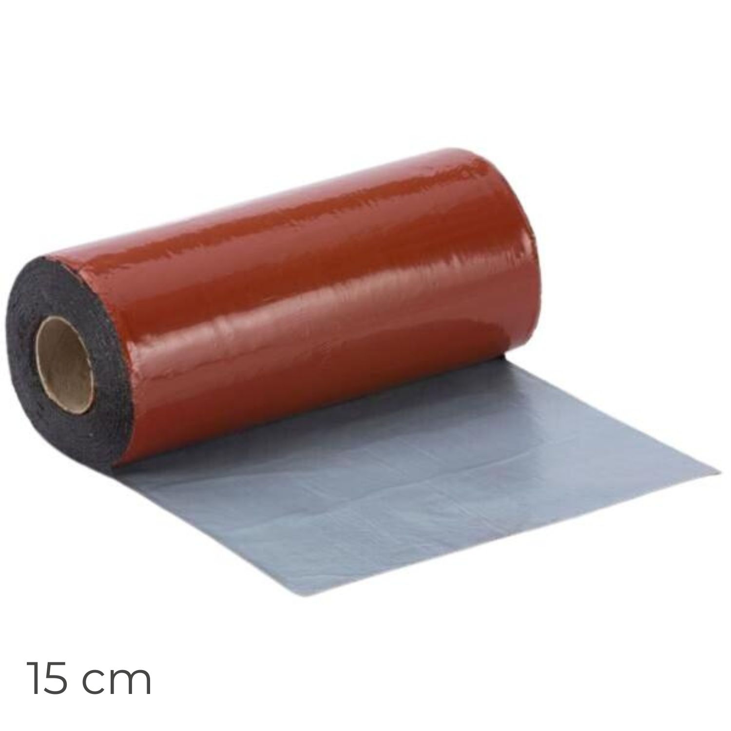 Fita Auto-Adesiva Danosa Self-Dan Vermelha 15CM Impermeabilizante Betuminosa Asfáltica