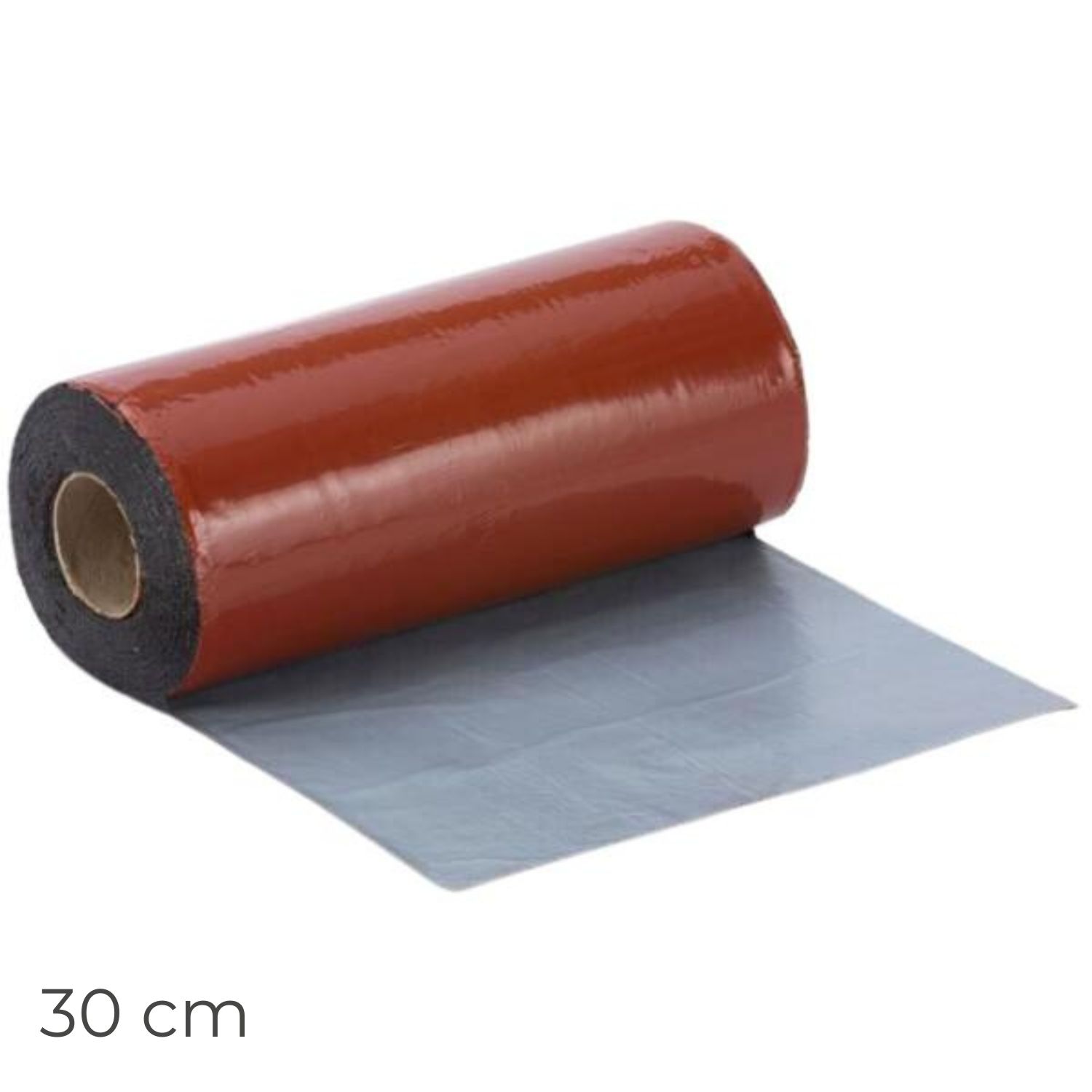 Fita Auto-Adesiva Danosa Self-Dan Vermelha 30CM Impermeabilizante Betuminosa Asfáltica