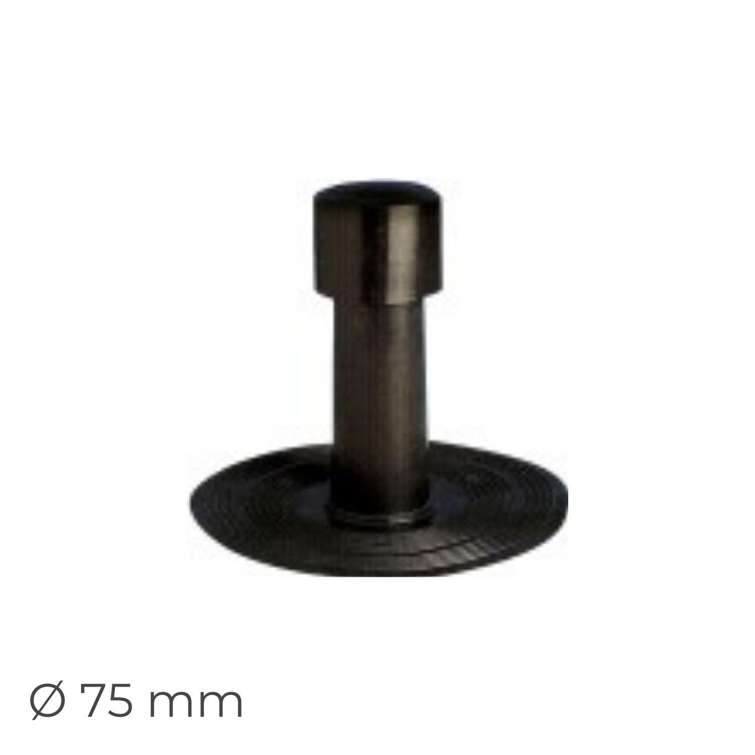 Chaminé Ventilação TPV Soprema D.75 mm Alt. 25 cm