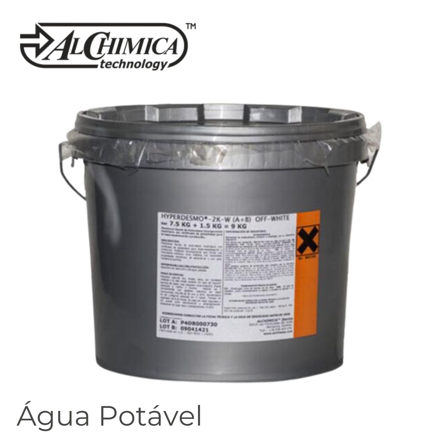 Membrana Líquida Poliuretano Tixotrópica Hyperdesmo 2KW Impermeabilização Proteção Depósitos Água