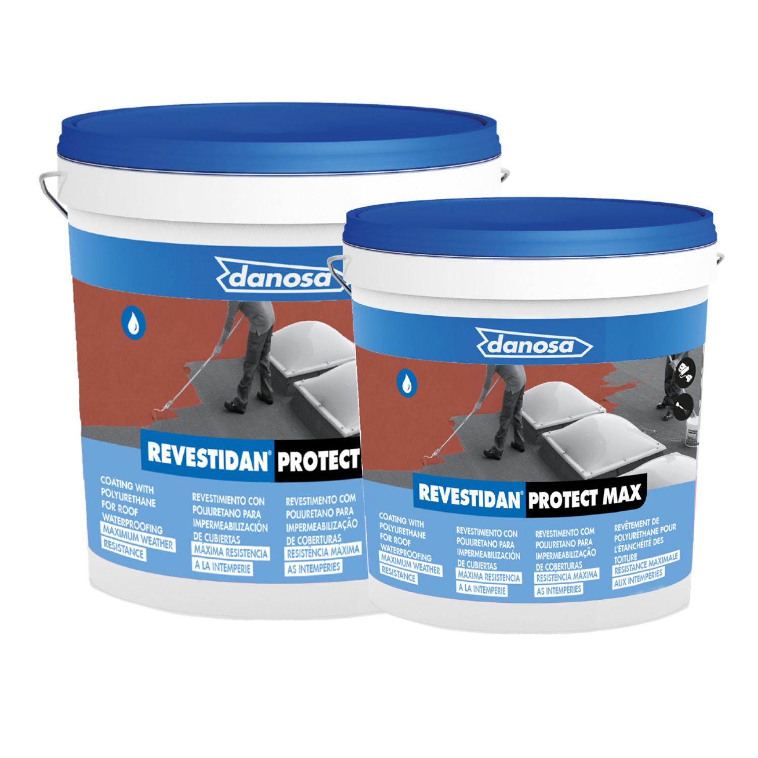 Impermeabilização Frio Pronta Usar Tela Betuminosa Revestidan Protect Max Obra Nova/Reabilitação