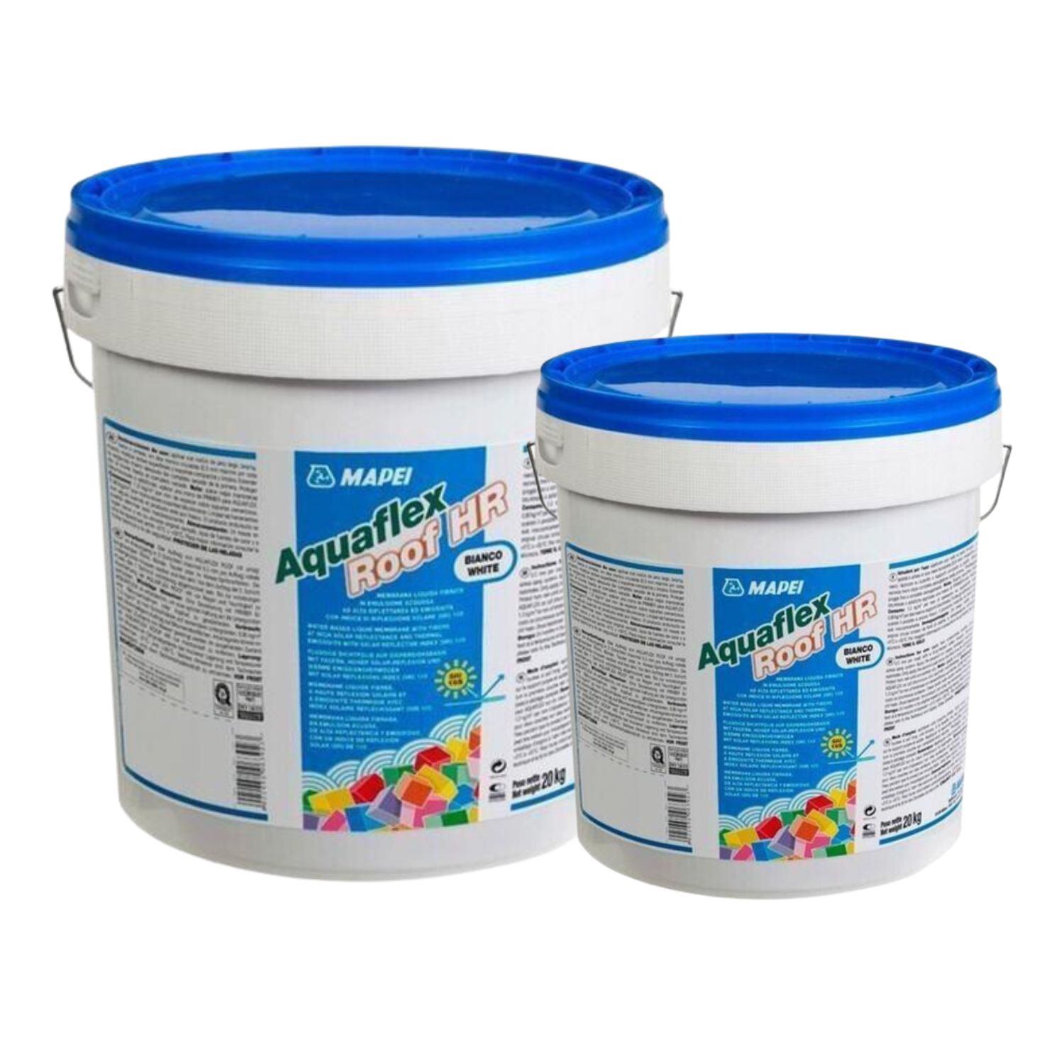 Mapei Aquaflex Roof Fiber HR Branco Extra Reflexão Solar Impermeabilização Varanda Terraço Cobertura