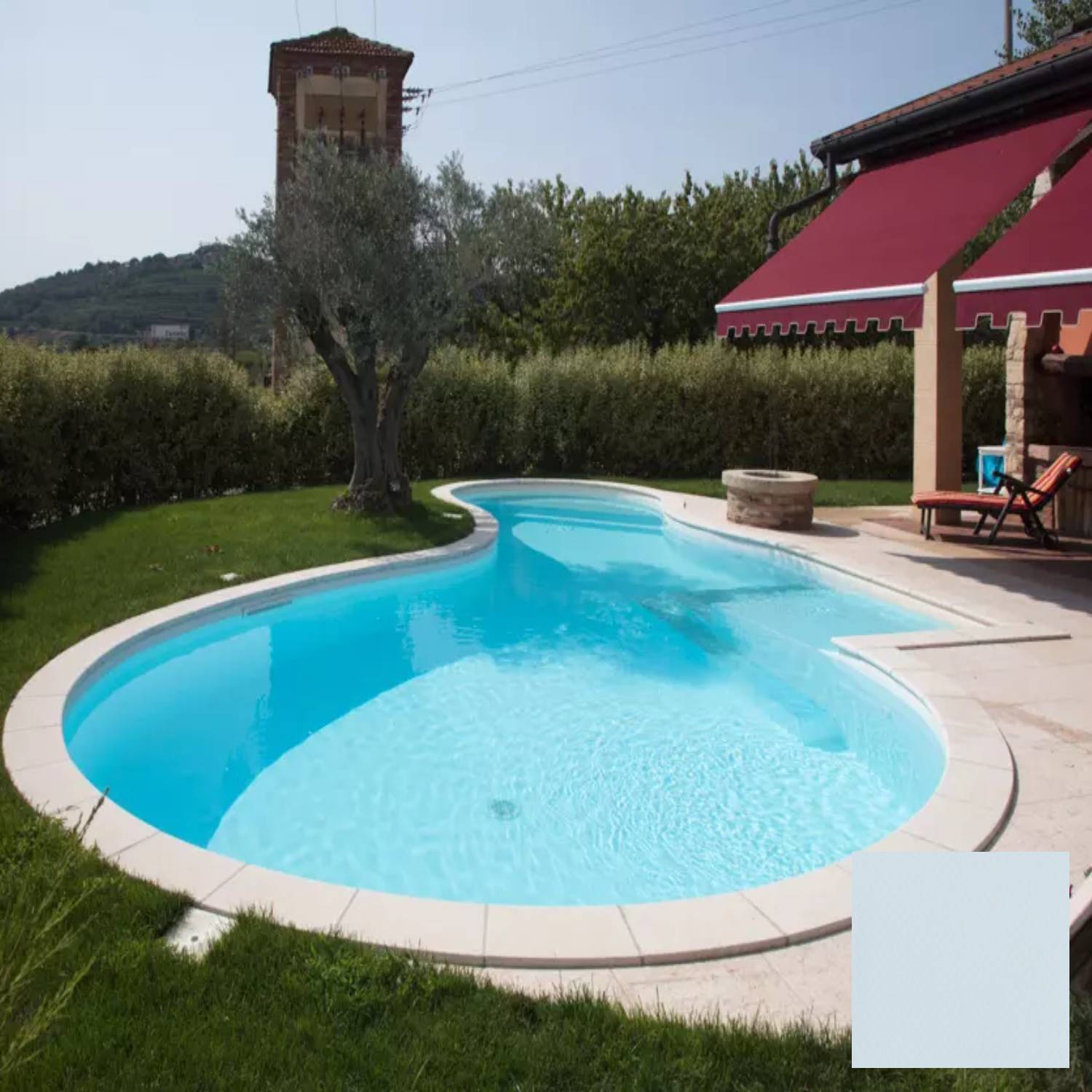 Membrana PVC Piscina SopremaPool Premium Unicolor Duplo Verniz 1,65x25m