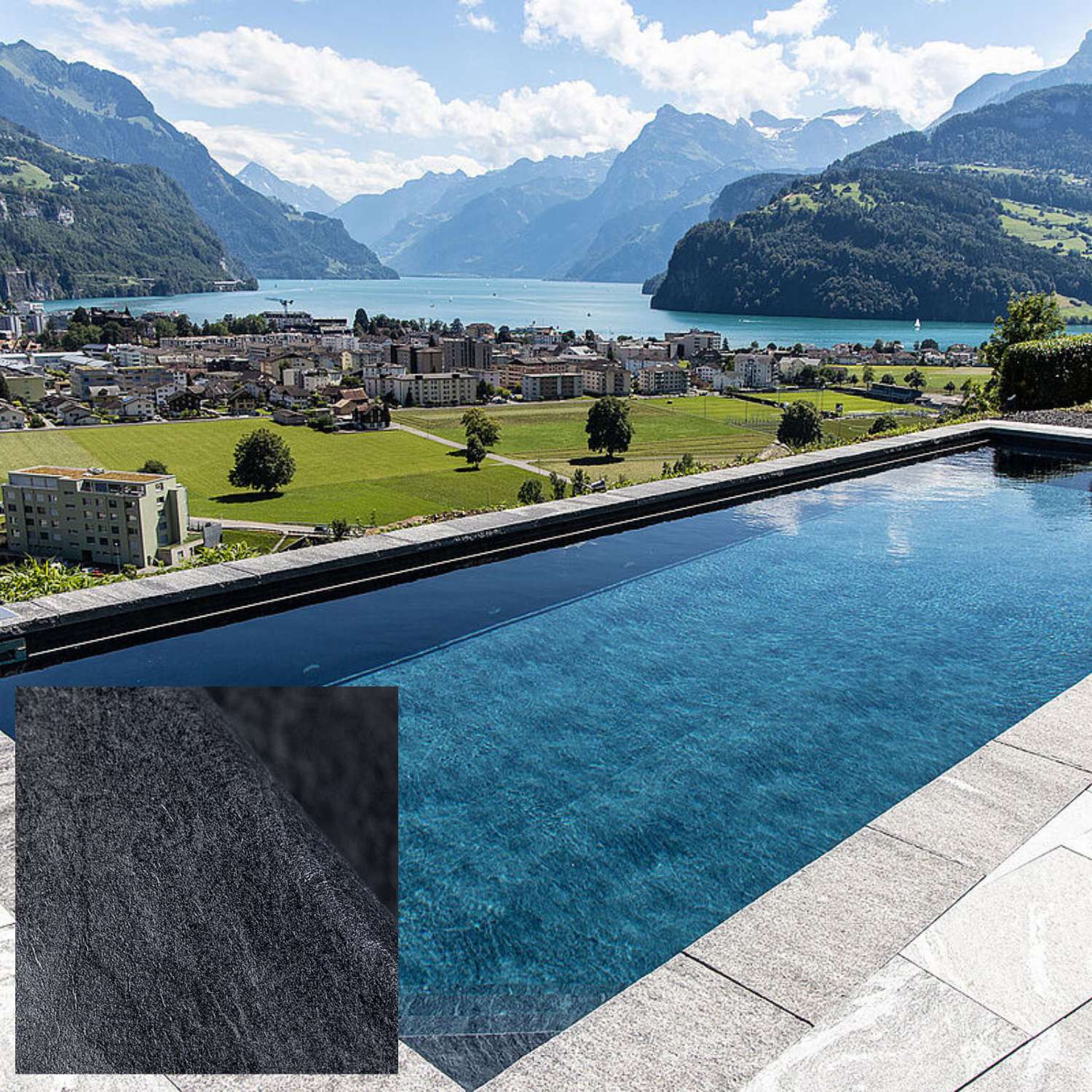 Membrana PVC Piscina 3D Renolit Alkorplan Touch 2mm 1,65X25m Relevos Originais