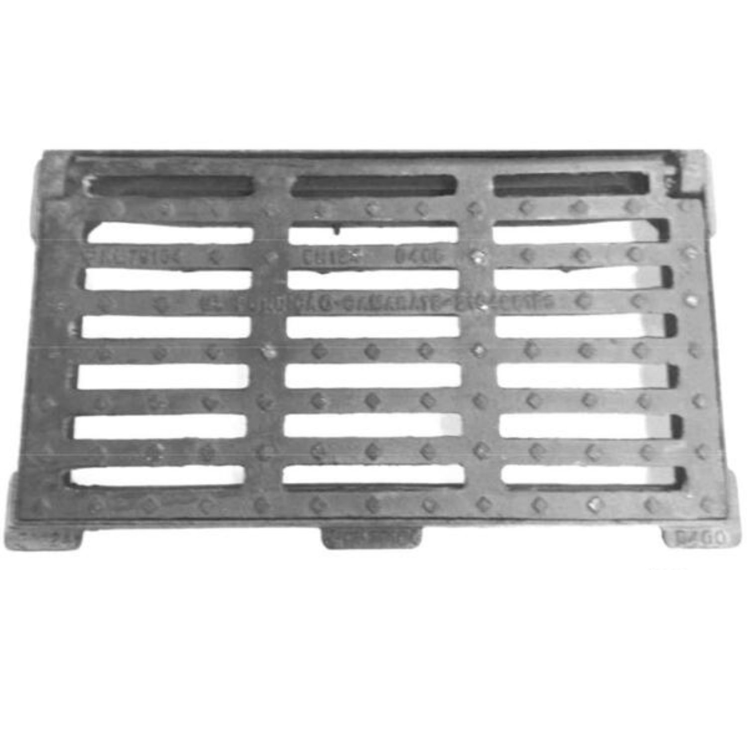 Conjunto Aro + Grelha Sumidouro D400 655X355MM Articulada Anti Roubo Exterior