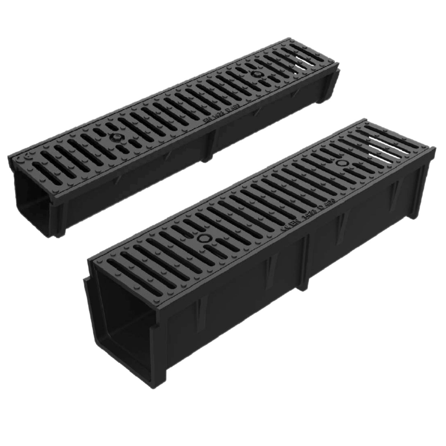 Canal + Grelha FFD D400 Exterior Ferro Fundido 750(C)mm x 150/200(L)mm