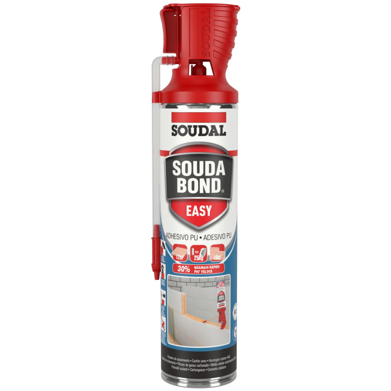 Espuma Colagem EPS XPS ETICS Placas de Gesso Soudabond EASY GENIUS 700ML