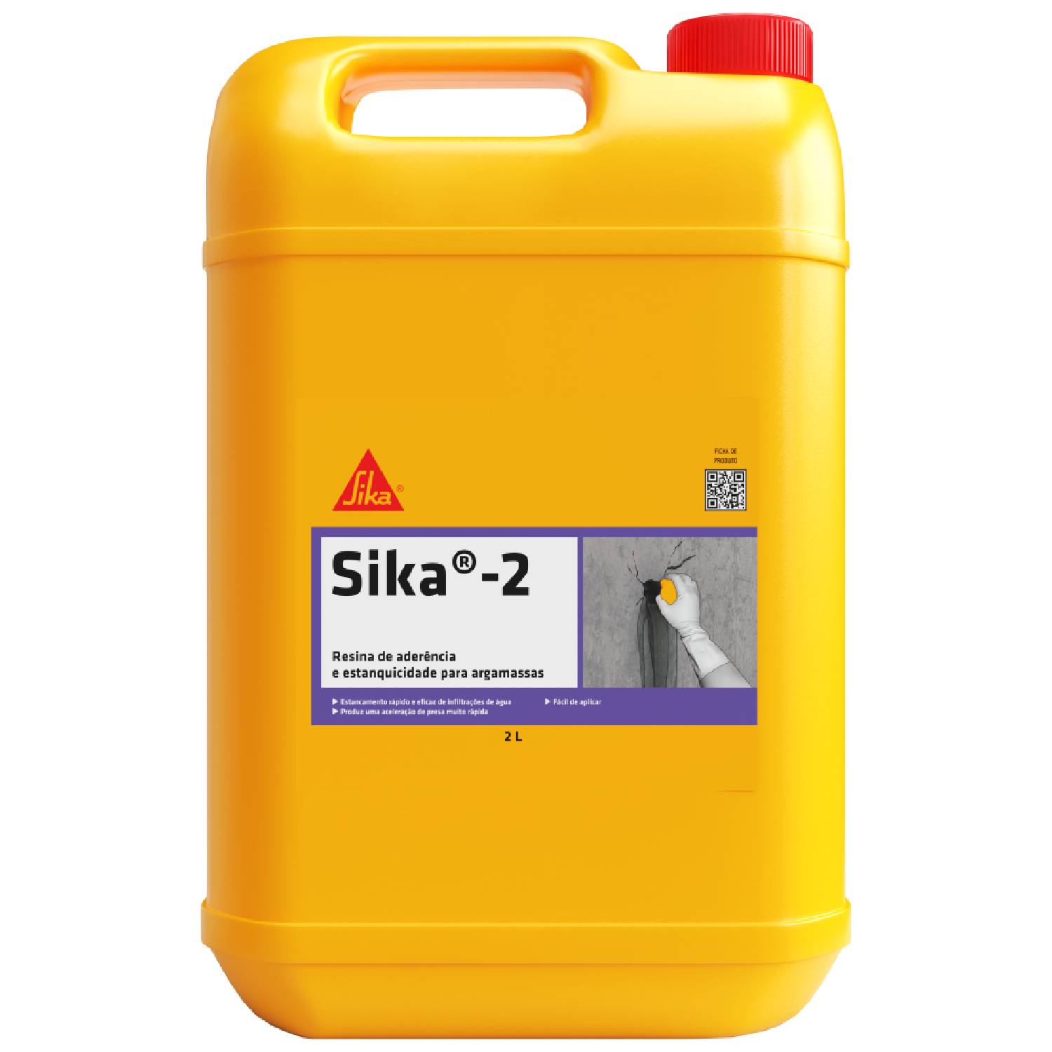 Acelerador de Impermeabilização para Fixação Extra Rápida de Cimento Sika-2