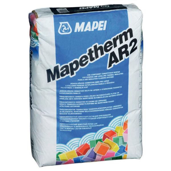 Argamassa para Colagem e Barramento Mapei Mapetherm AR2 Sistema Etics/Capoto - Cinzento - Saco 25 kg