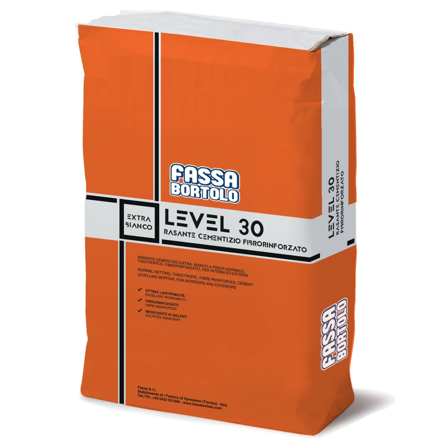 Argamassa Reabilitar Varandas, Betonilhas 3 a 30mm Interior Exterior Fassa Level 30