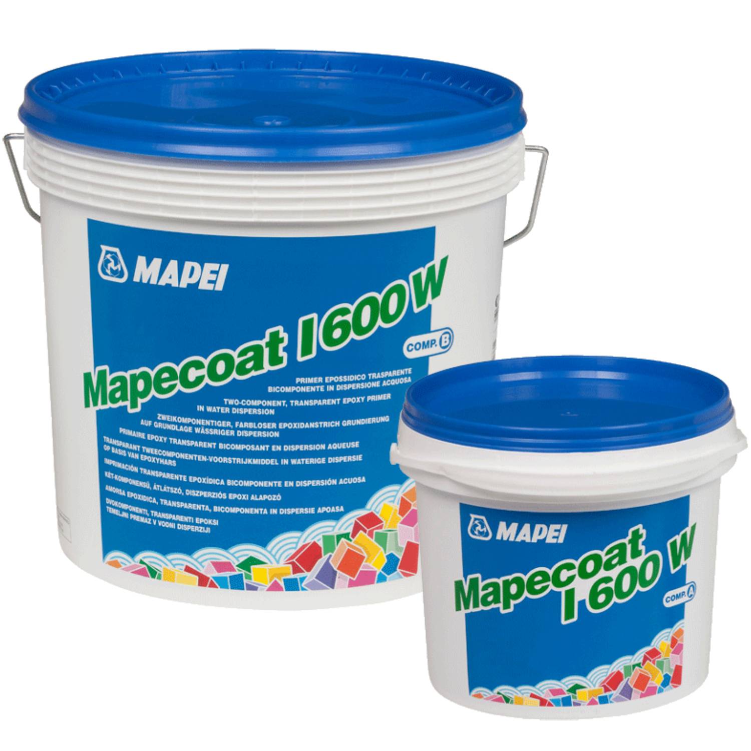 Primário Epoxi Mapei Mapecoat I 600 W - Opalescente - Kit (A+B) - 5,9 Kg