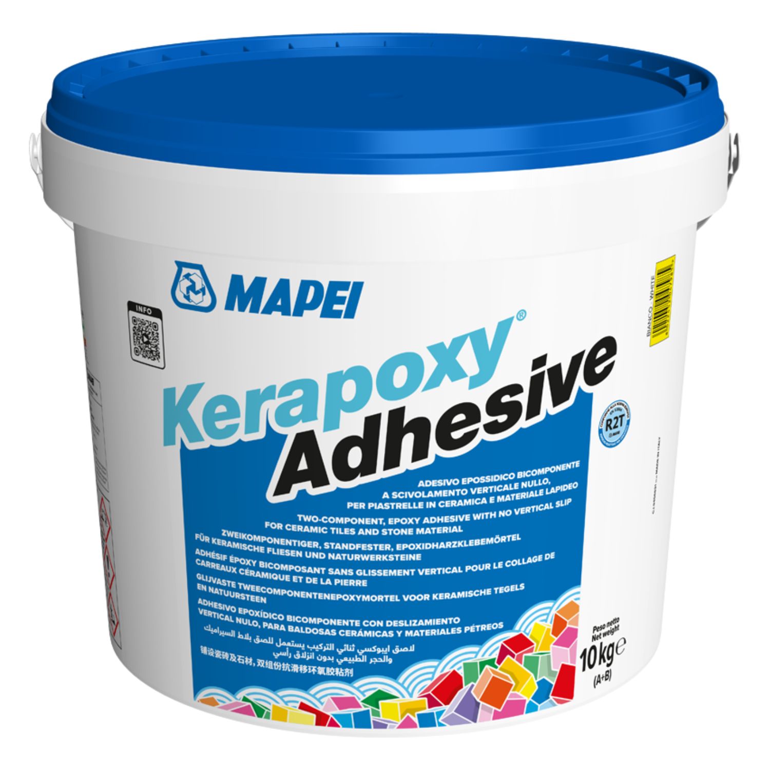 Cimento Cola R2T Epóxi Interior/Exterior Mapei Kerapoxy Adhesive 10KG