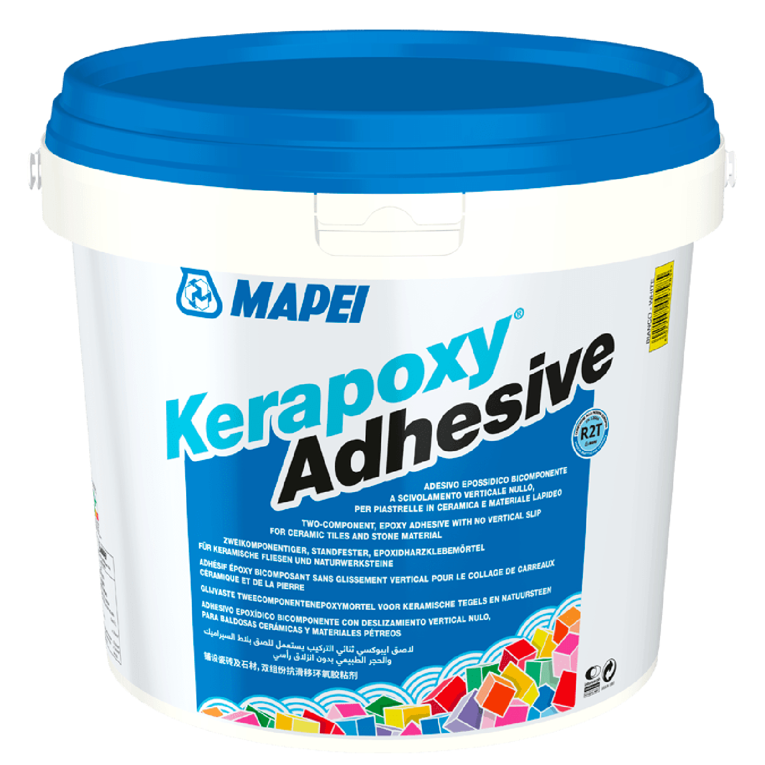 Adesivo Epóxi Mapei Kerapoxy Adhesive de Deslizamento Vertical Nulo 10KG - Cinzento - 10 Kg