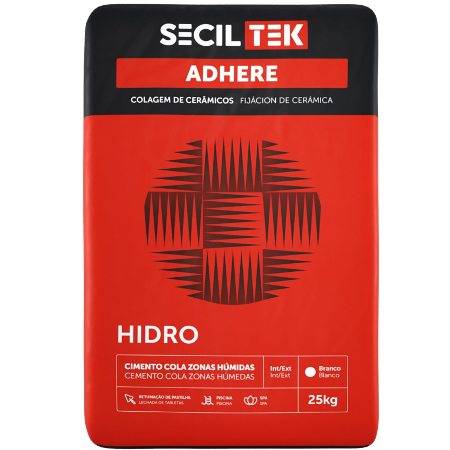 Cimento Cola C2TE SecilTek Adhere Hidro Específico Zonas Submersas/Húmidas