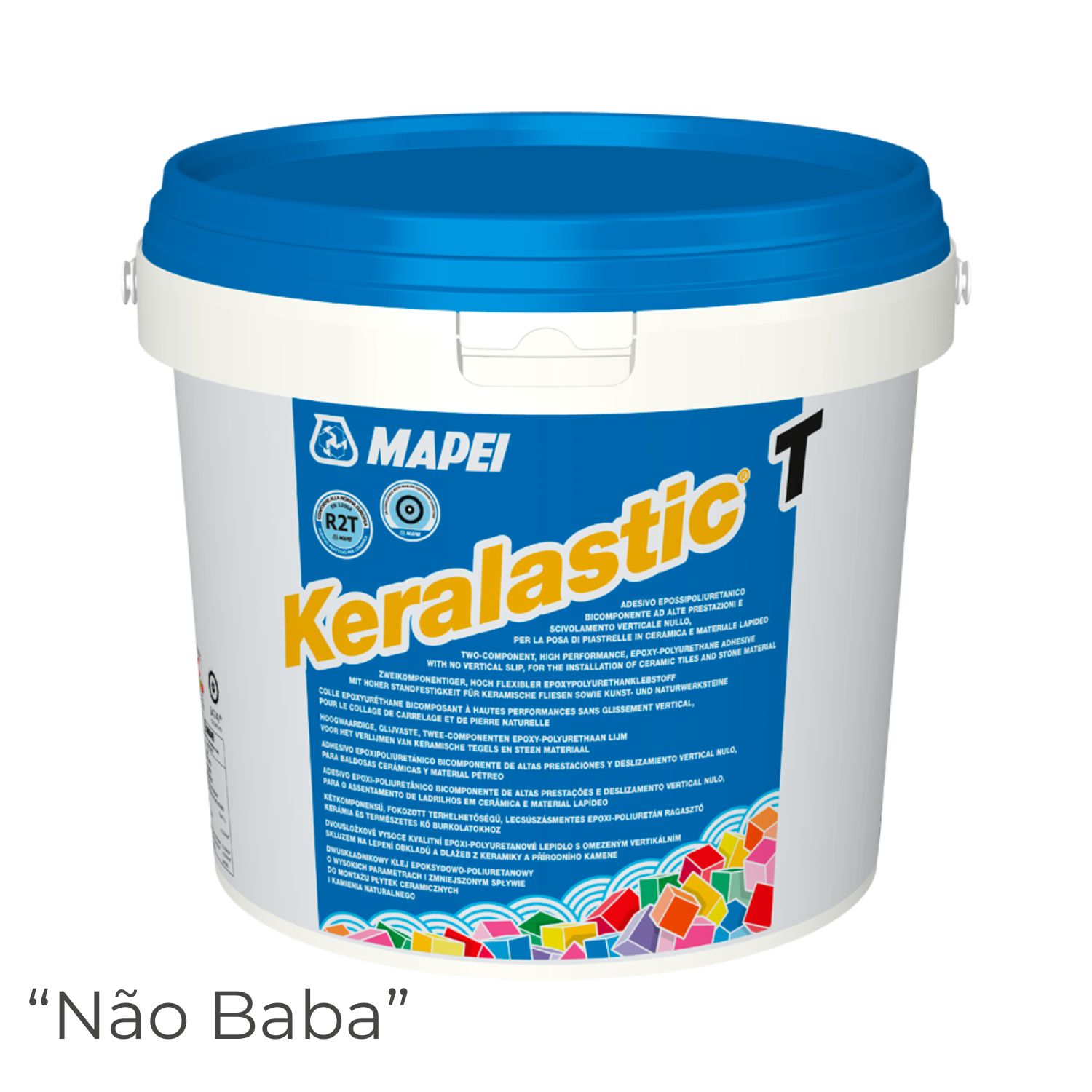 Cimento Cola Bicomponente R2T Cerâmica Grande Formato Pedra Natural Mapei Keralastic T