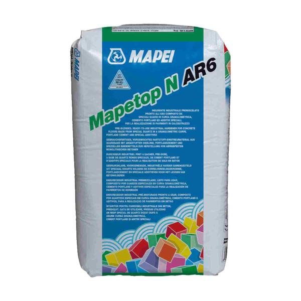 Endurecedor Industrial Mapei Mapetop N AR6 para Pavimentações em Betão - Cinzento Extra Claro - 25 kg