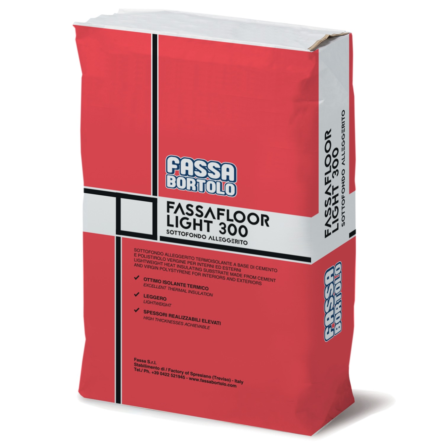 Betonilha Aligeirada Térmica Fassafloor Light 300