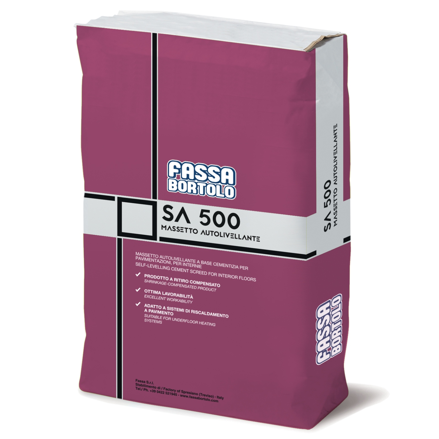 Betonilha Autonivelante Pavimentos Interiores Piso Radiante Fassa SA 500