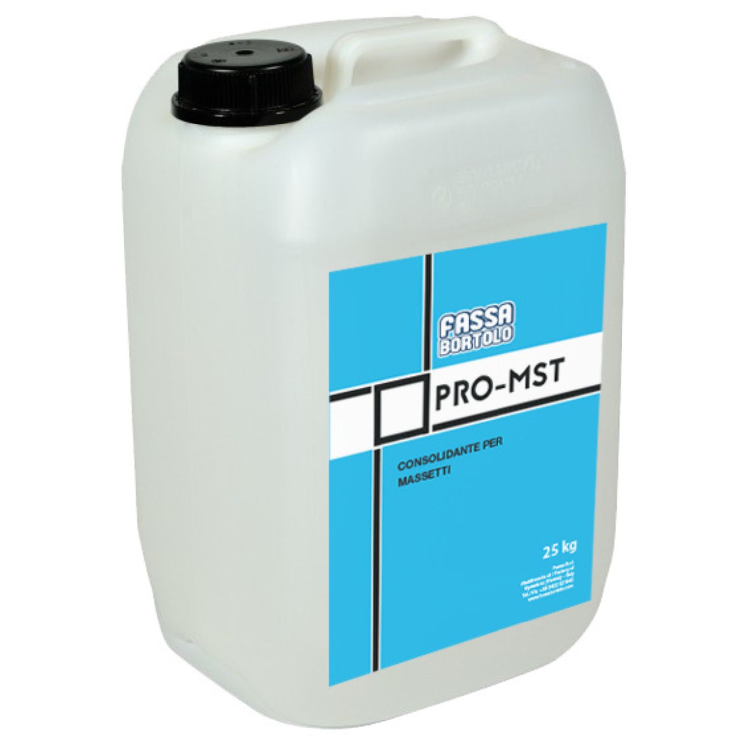 Estabilizante Consolidante Anti-Poeiras para Betonilhas Cimentícias Fassa PRO-MST Incolor 25KG