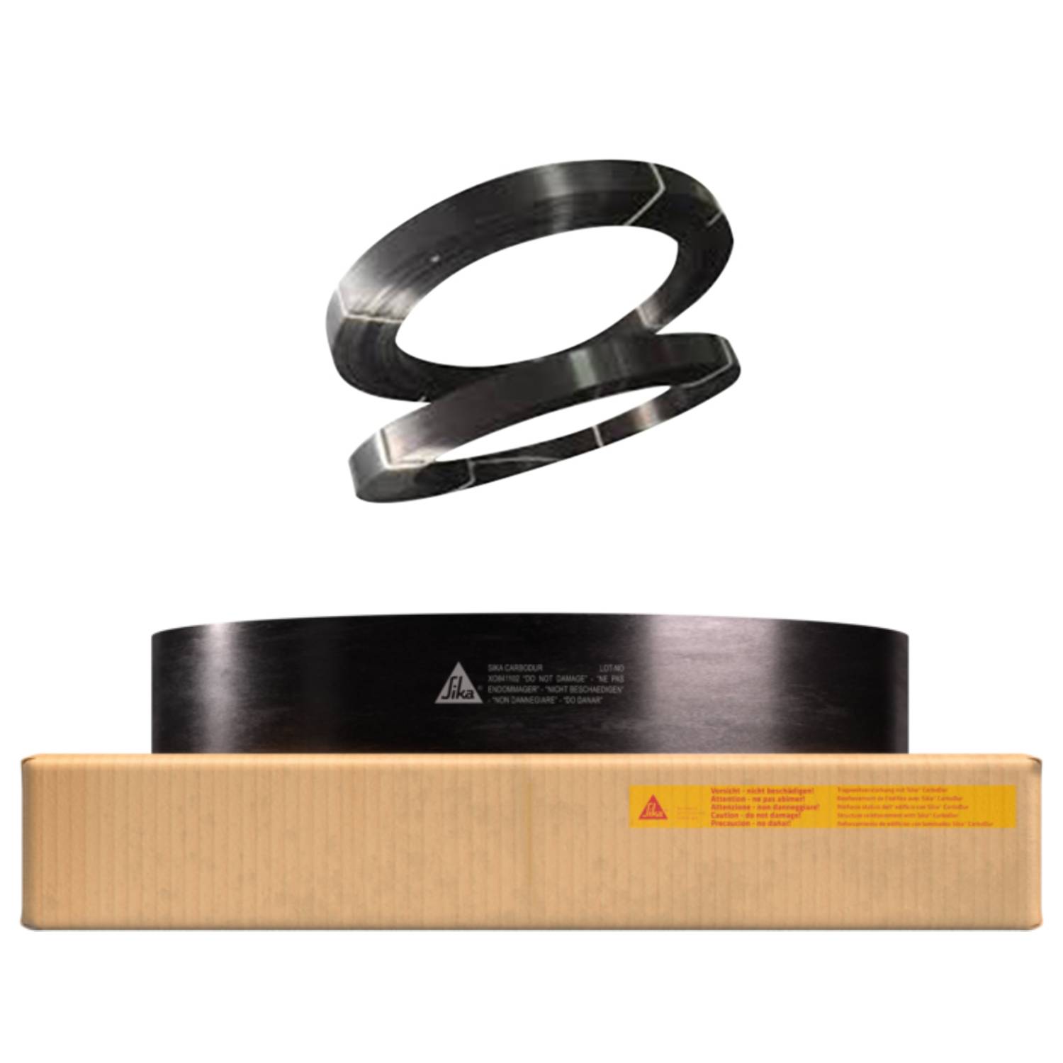 Laminado Fibra Carbono para Reforço Estrutural SikaCarbodur S1214 200ML