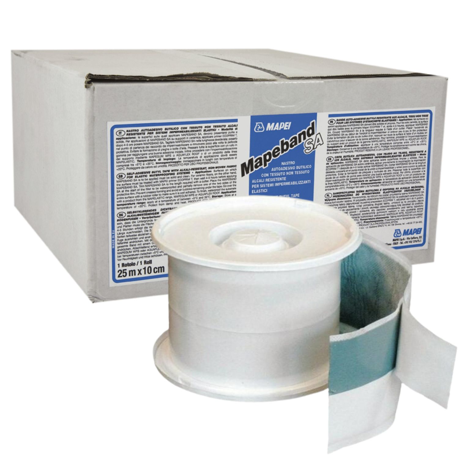 Fita Autoadesiva Mapei Mapeband SA Mapelastic