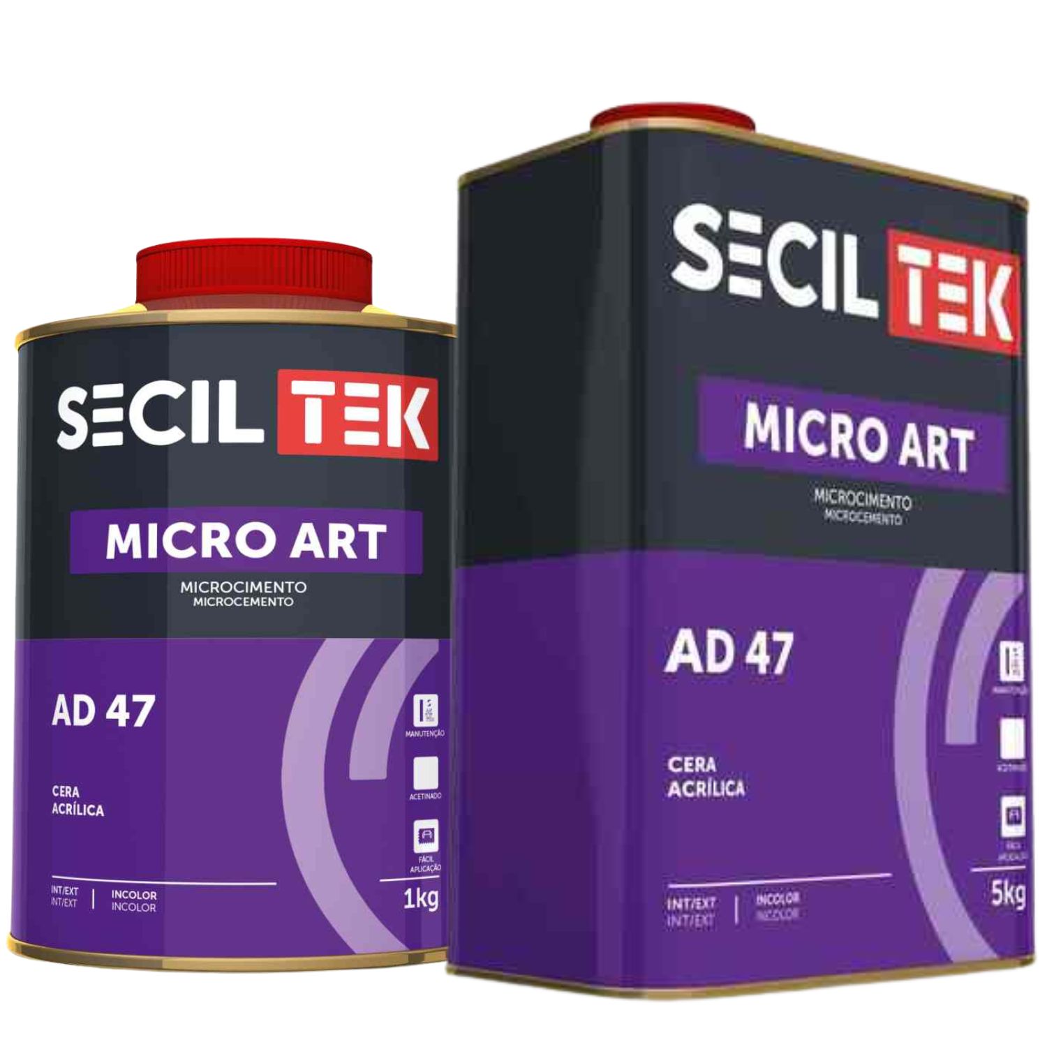 Cera Acrílica Concentrada Microcimento SecilTek Micro Art AD 47 1KG/5KG