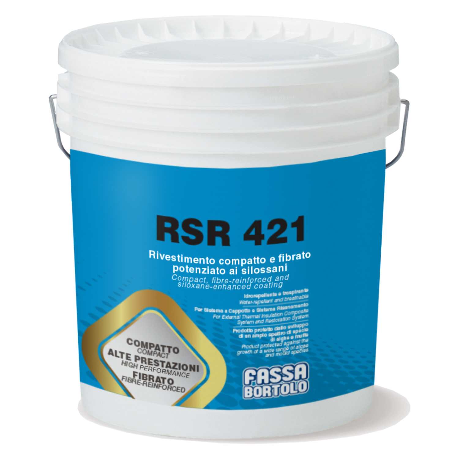 Revestimento Siloxânico Fassatherm Etics Capoto Fassa RSR 421