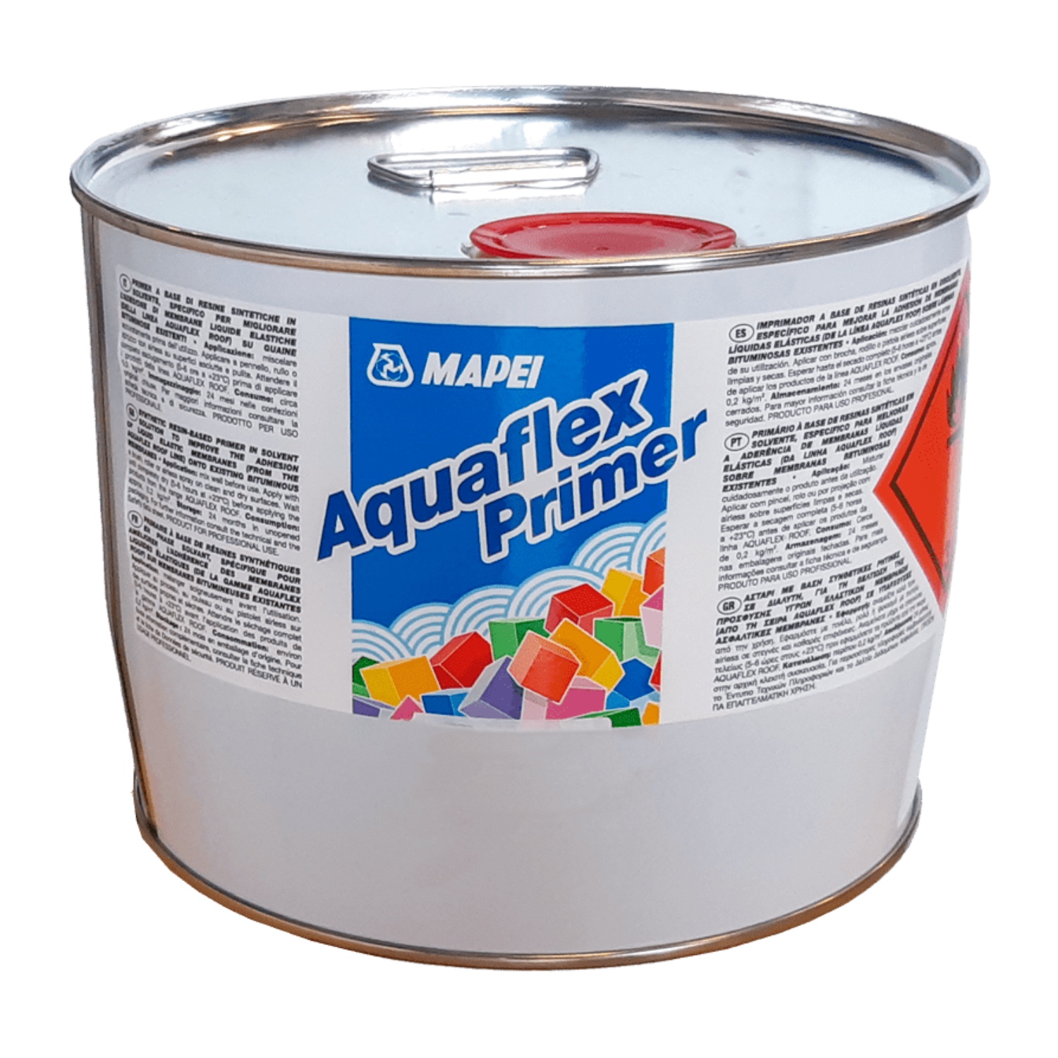 Primário Mapei Aquaflex Primer à Base de Resina Sintética em Solvente para Aquaflex Roof
