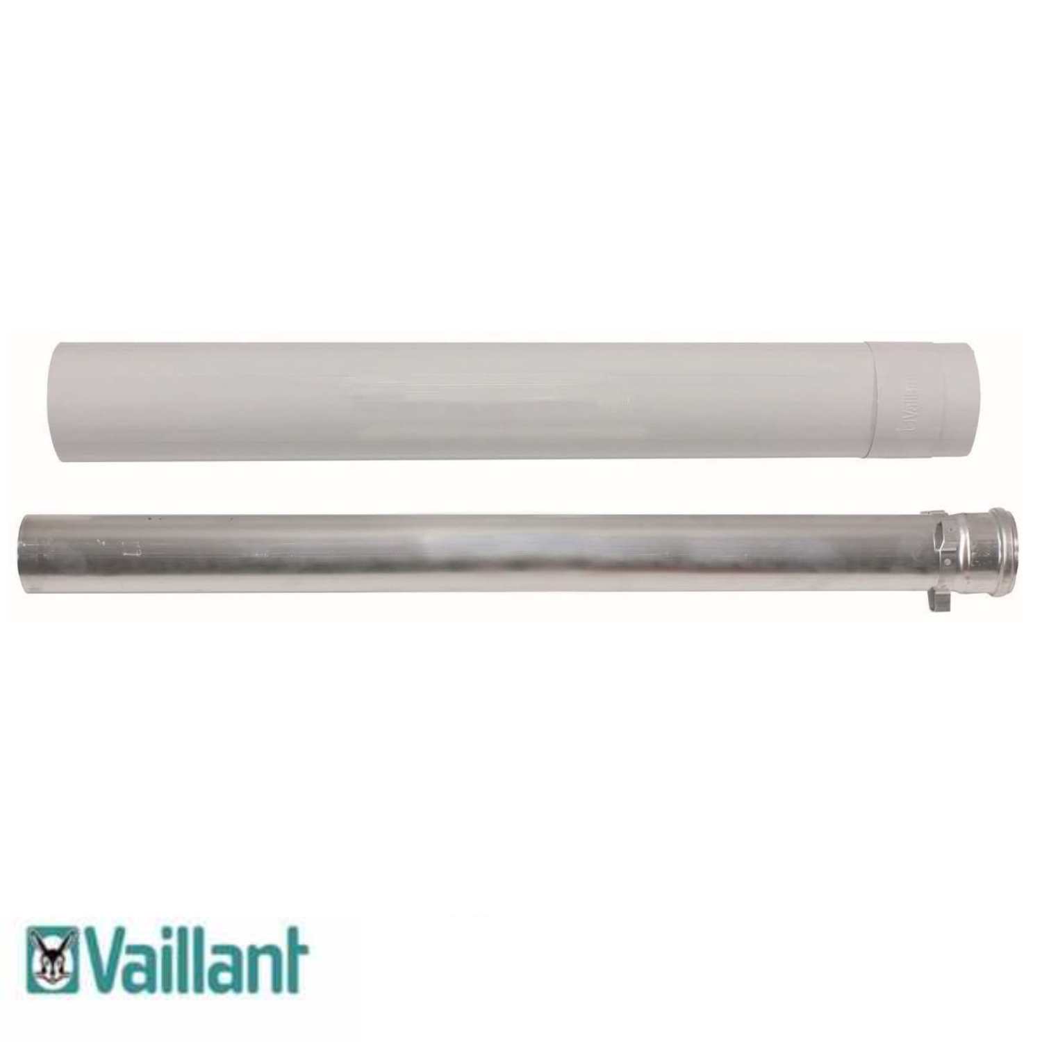 Prolongamento Vaillant 1M 80/125 Alumínio 303603