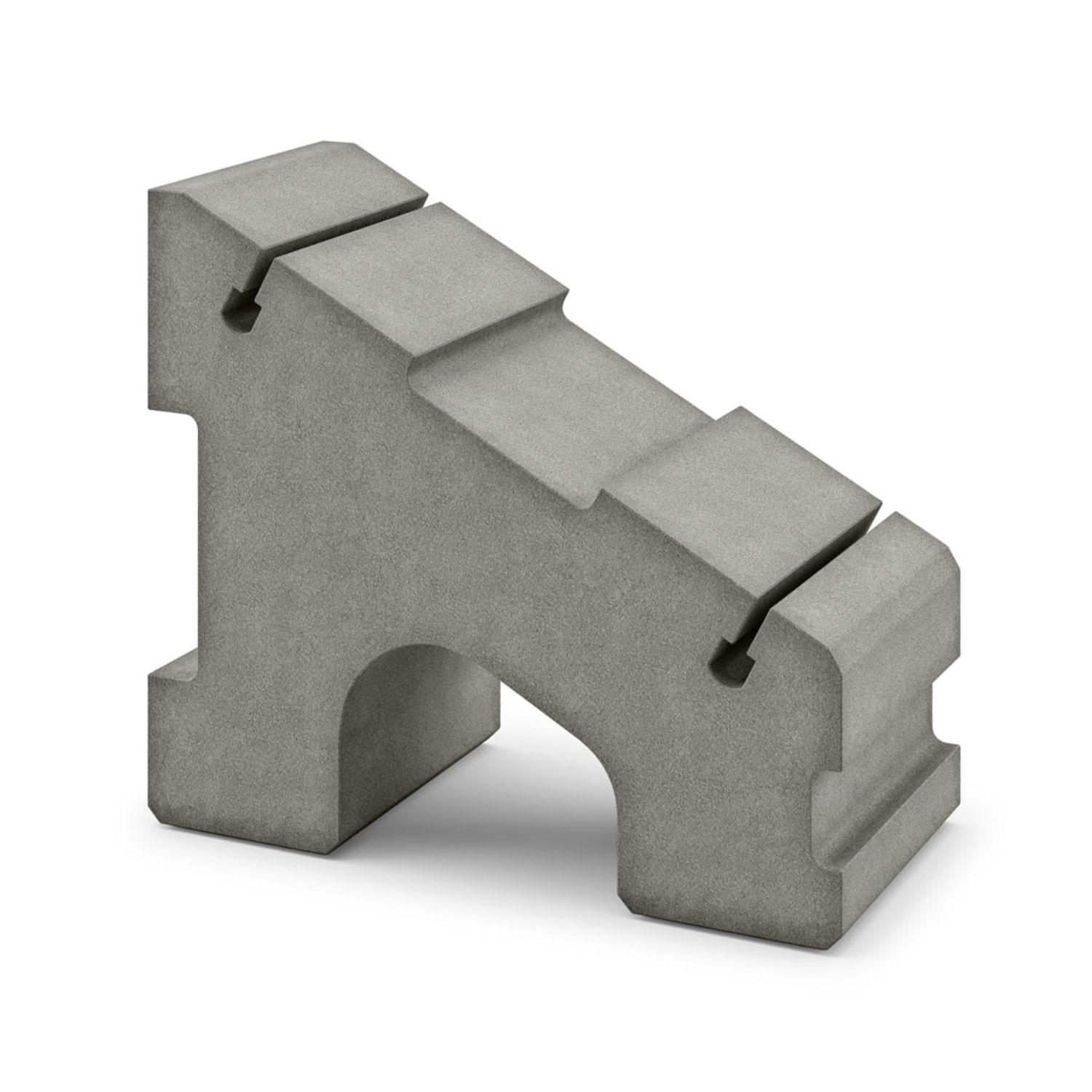 Base de Betão Painel Solar Fotovoltaico 28 Graus de Inclinação