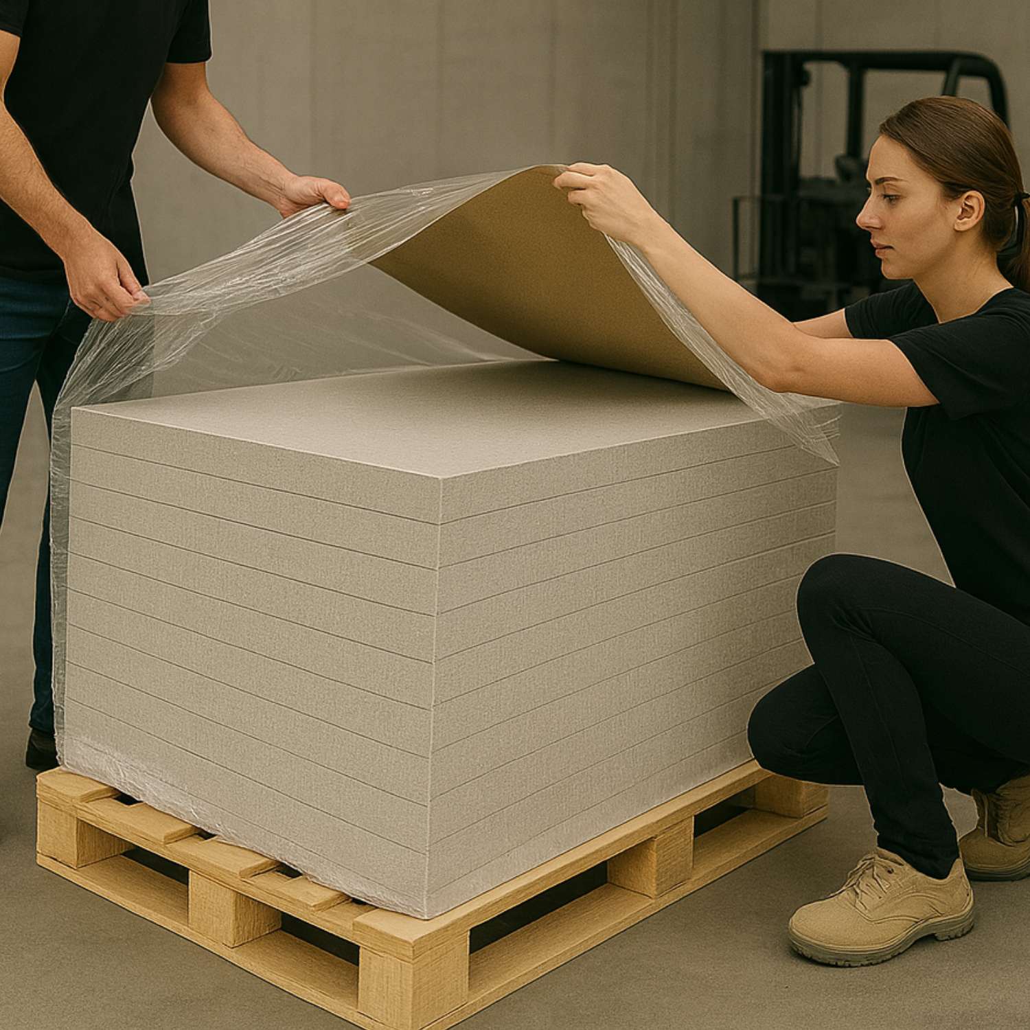 Suplemento Abertura de Palete Placas Cedral e Equitone