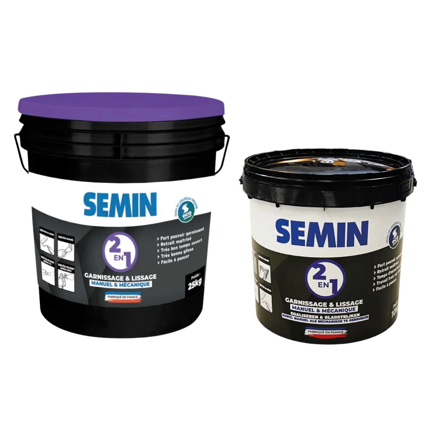 Massa Pronta Enchimento e Acabamento Renovação Interior SEMIN 2 EM 1 10/25KG