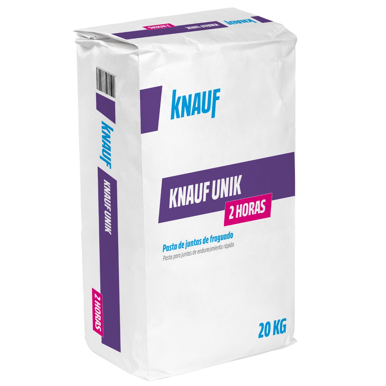 Massa para Juntas Placas Gesso Cartonado Knauf Unik 2H 20kg