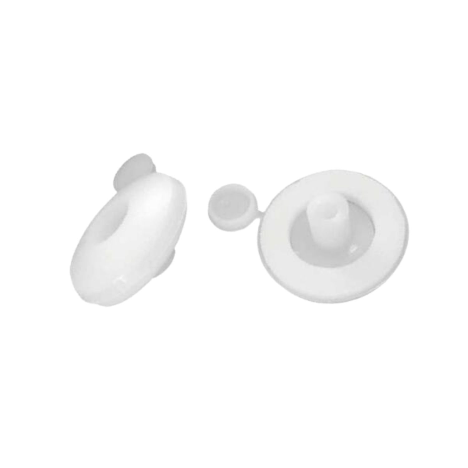 Anilha Poliamida Branca para Fixação Placas Policarbonato